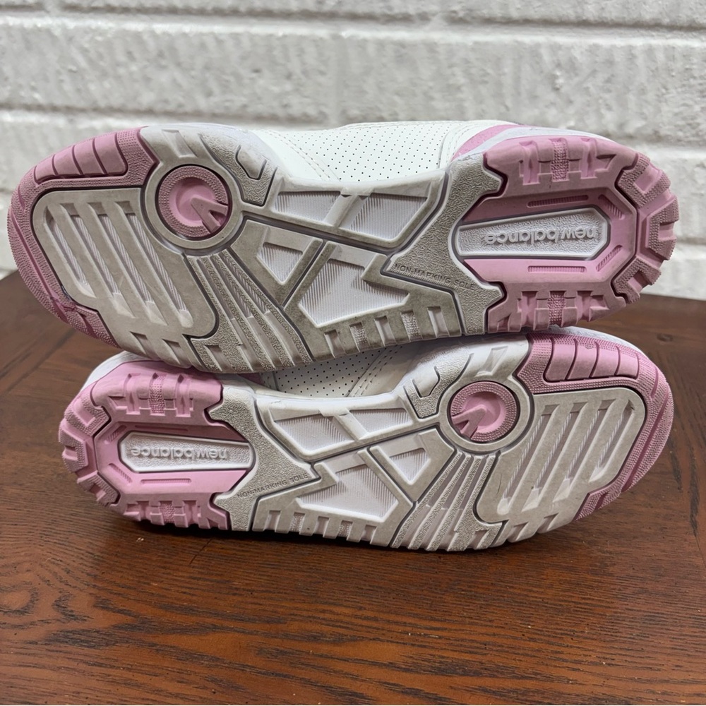 New Balance 550 Bubblegum Pink and White 6 - Picture 9 of 9